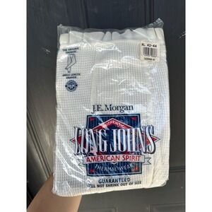Authenic Long Johns Thermal‎ Ankle Length Drawer~NEW Mens XL~J.E. Morgan~Vintage